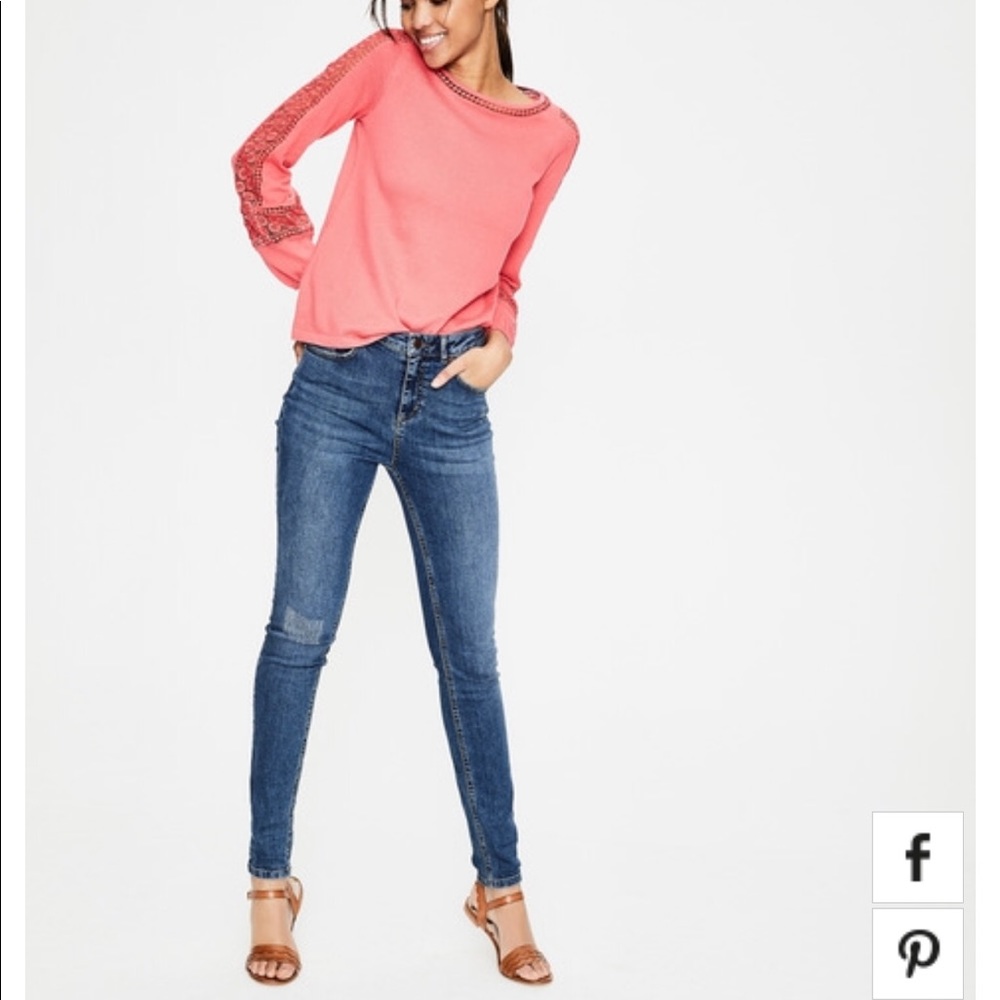 {BODEN} The Soho skinny jeans US size 4